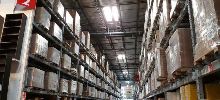 A warehouse.