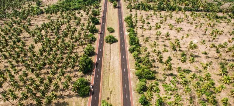 interstate road