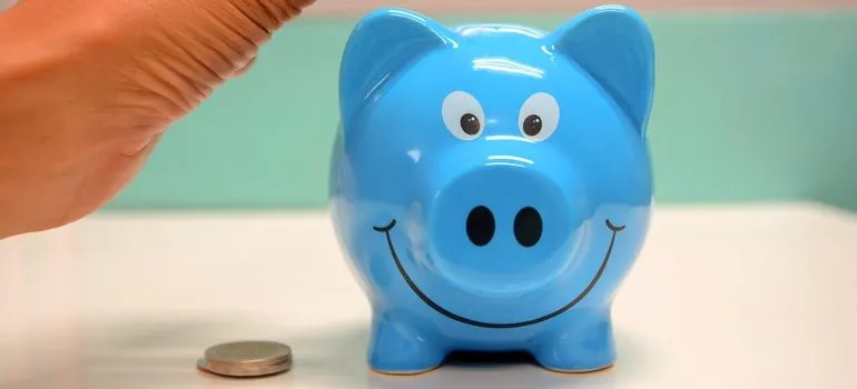 Piggybank you'll need when you prepare for moving overseas.