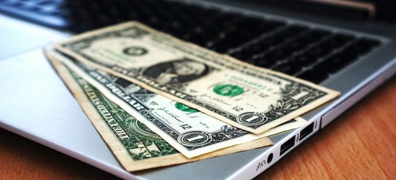 Dollar bills you can get after you deduct shipping expenses.