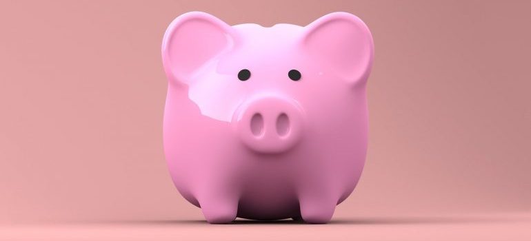 A piggy bank to dig into once you find the best moving and packing supplies.