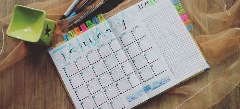 A day planner.