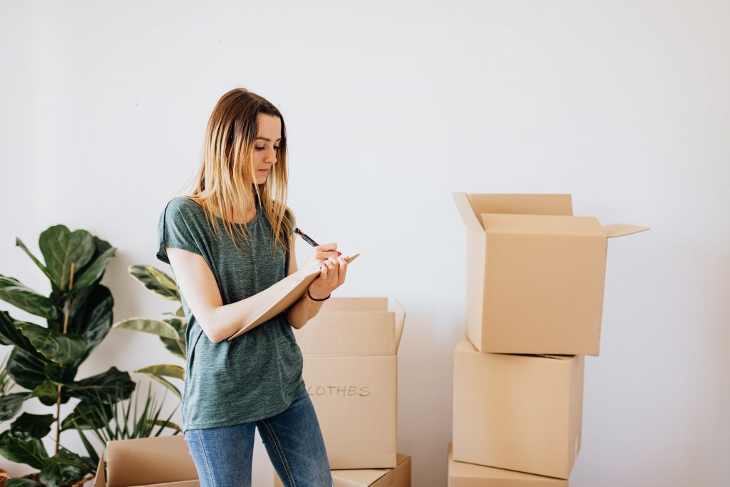 Create a checklist for your room-by-room unpacking process!