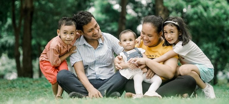 A family.
