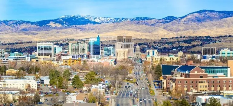 The city of Boise