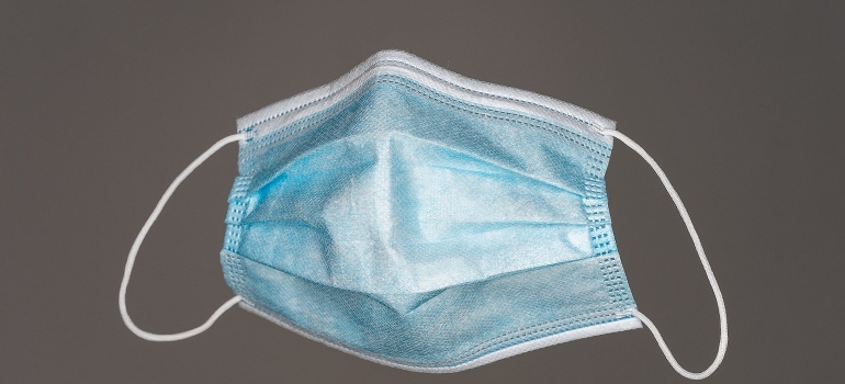 a surgical mask