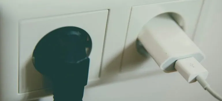 electricity plugs on the wall