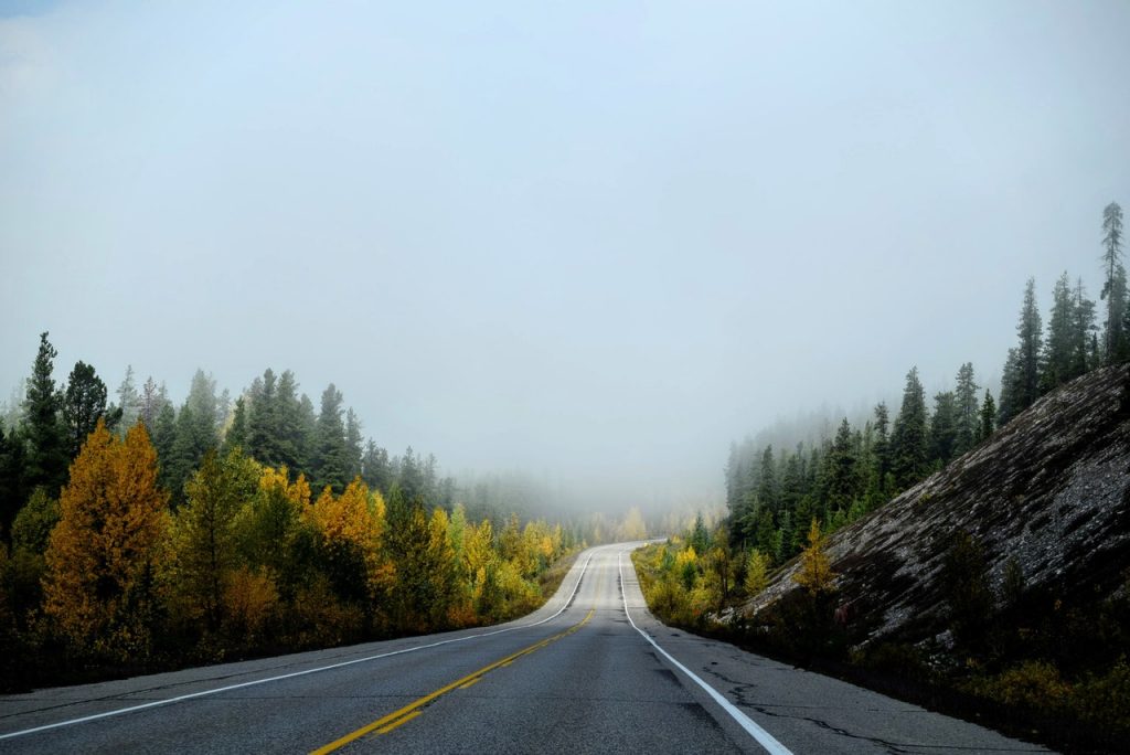 Empty road