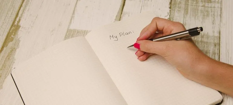 A person trying to plan a move in less than a week.
