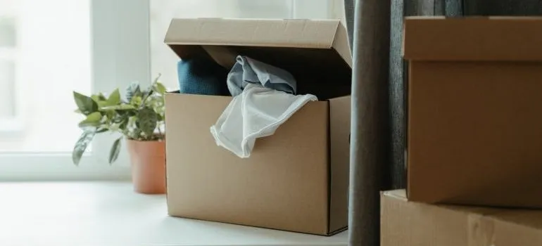 Moving boxes