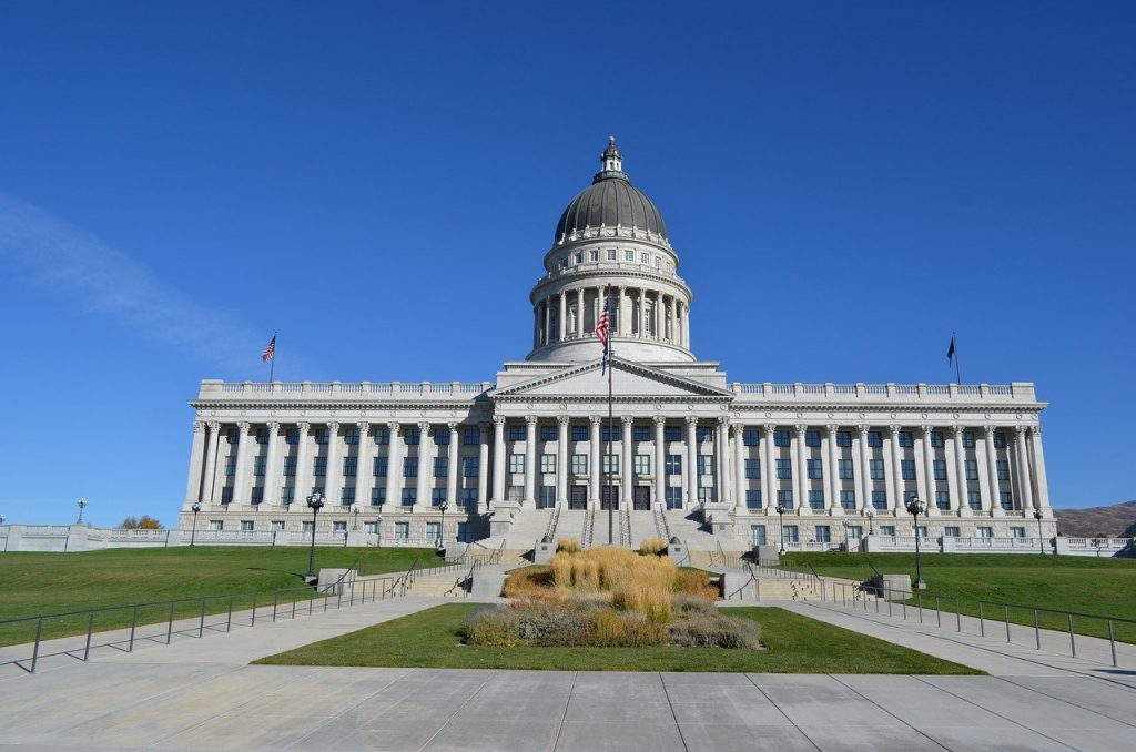 A building in Salt Lake City.