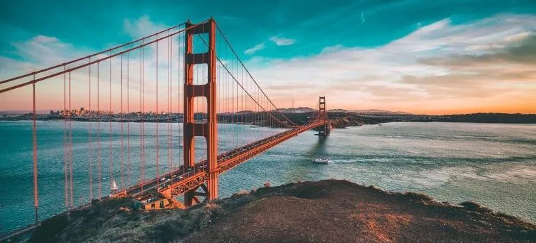Golden Gate bridge.