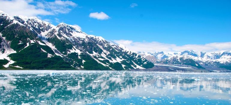 A landscapeof Alaska.