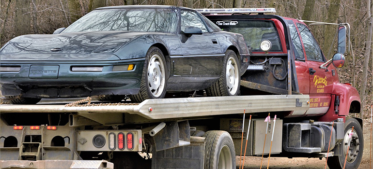 car towing