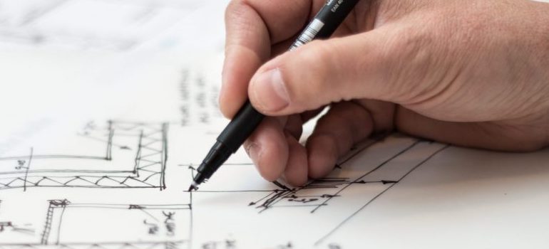 person making a plan