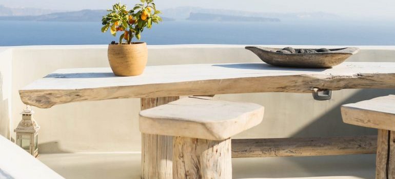 wooden furniture