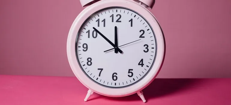 A clock