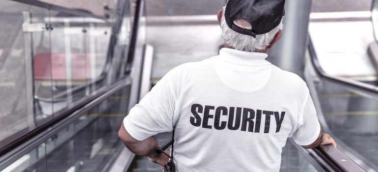 A security guard.
