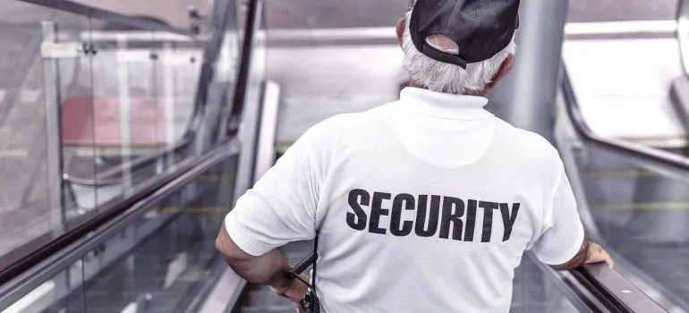 A security guard.