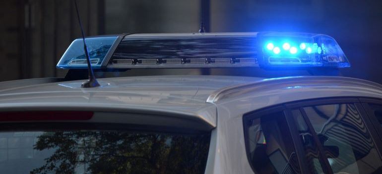 Police car.