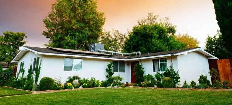a house amid greenery
