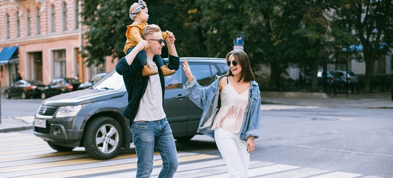 couple with a kid planning their Family fun in Meridian ID