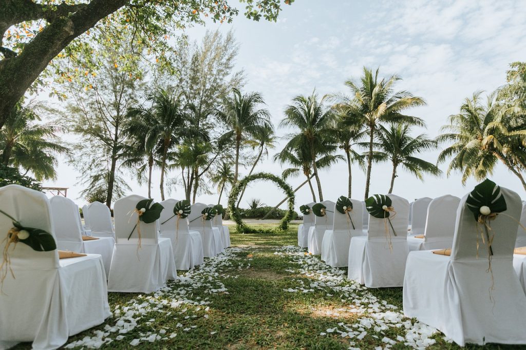 an exotic wedding showing how event planners benefit from self storage
