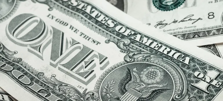 a $1 note