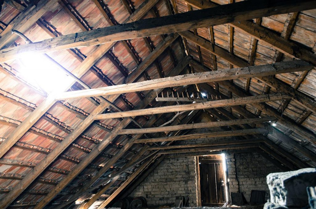 dark attic