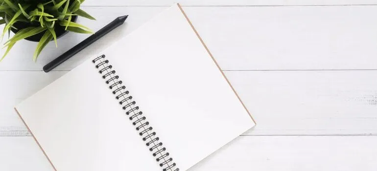 a pen and a note