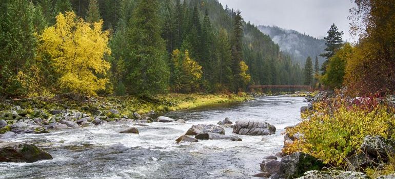 a river in Eagle, ID