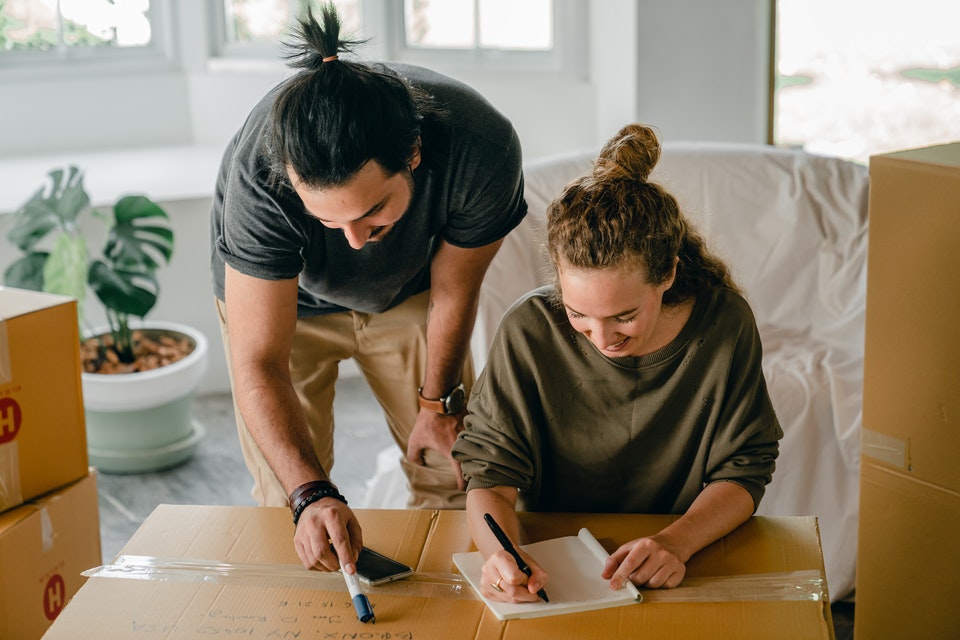 couple prepared for handling summer relocation