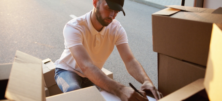person applying one of the essential tips for long-term storage