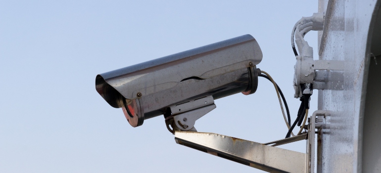 a security camera
