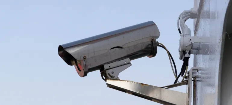 a security camera