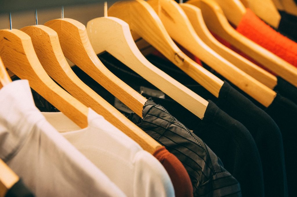 hanged clothes