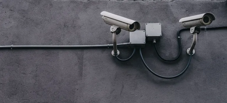 checking for security cameras at a storage facility is among long-term storage tips