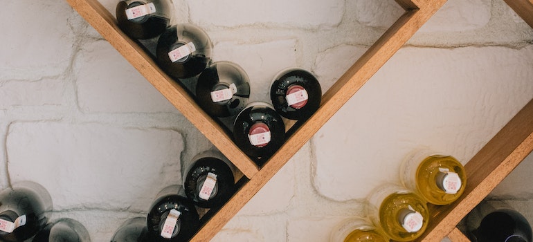 storing wine in Boise self storage