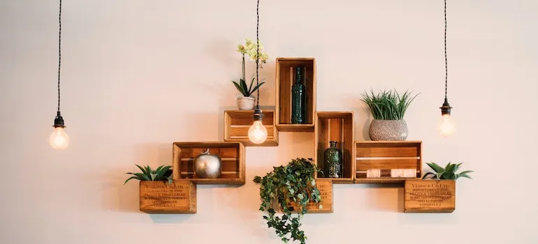 decor on the wall that fits feng shui criteria as example of popular home design practices