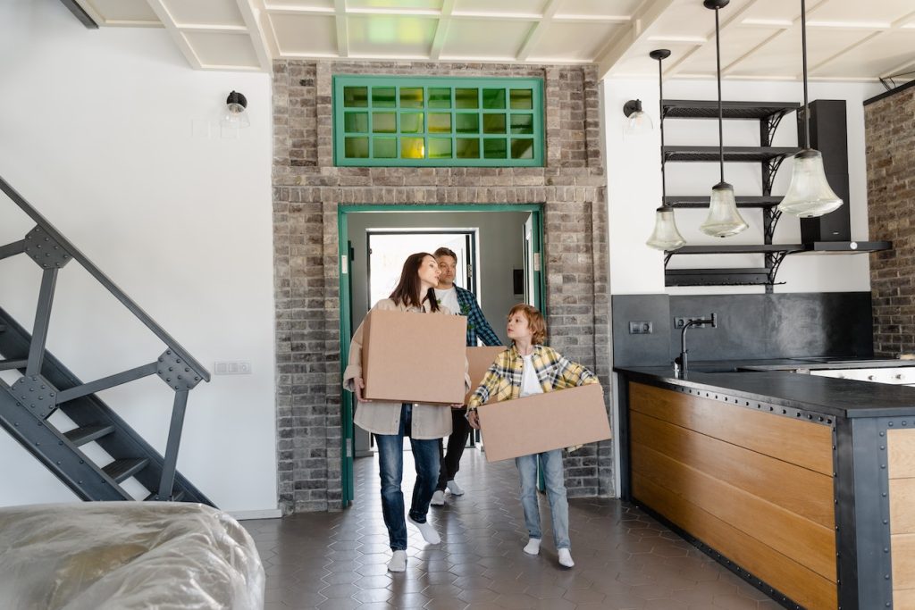 A family moving in explores the role of moving in major life transitions