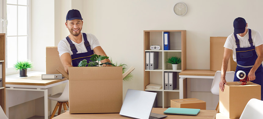 movers packing and unpacking relocation