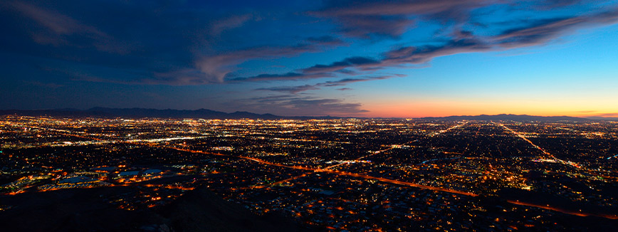 Arizona aerial view