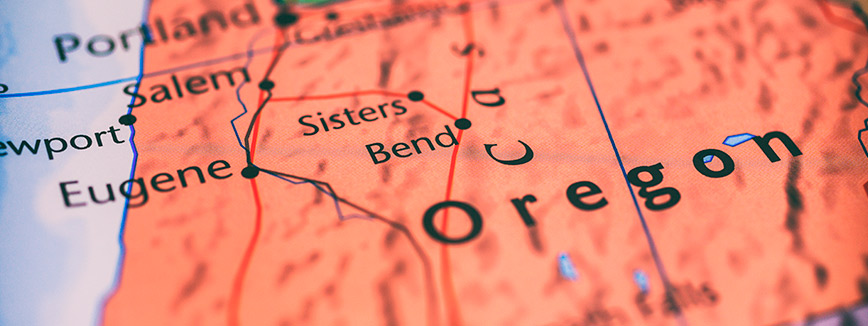 Oregon on USA Map. Best Practices for Moving from Idaho to Oregon